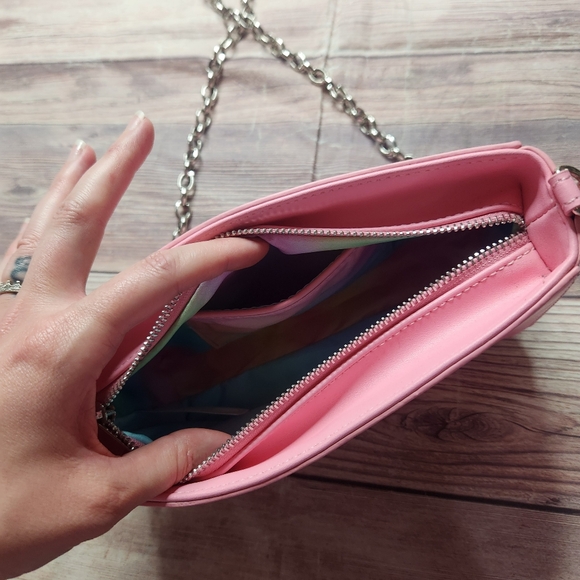 Dolls Kill My Little Pony Nostalgic Bliss VHS Pink Crossbody Bag - Picture 8 of 10